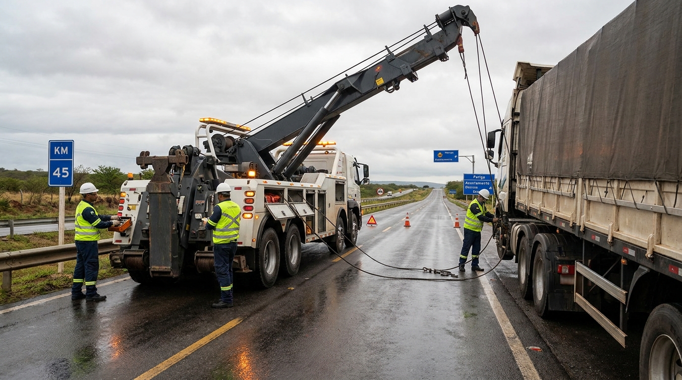 Guincho para Caminhão perto de mim em Campina Grande‑PB